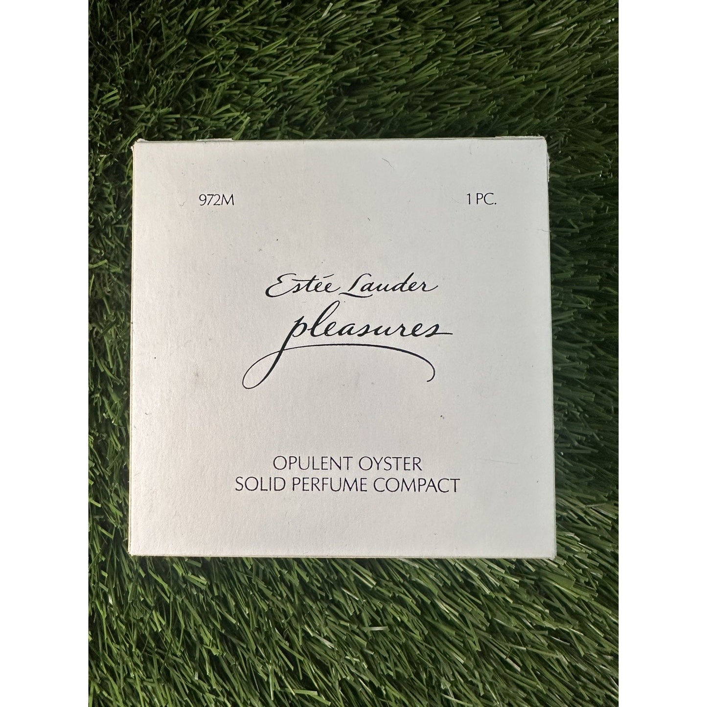 2005 Estee Lauder Limited Edition OPULENT OYSTER Solid Perfume Compact Boxes