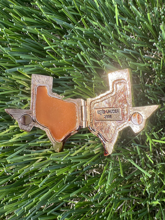 Estée Lauder Lone Star State Solid Perfume Compact Trinket