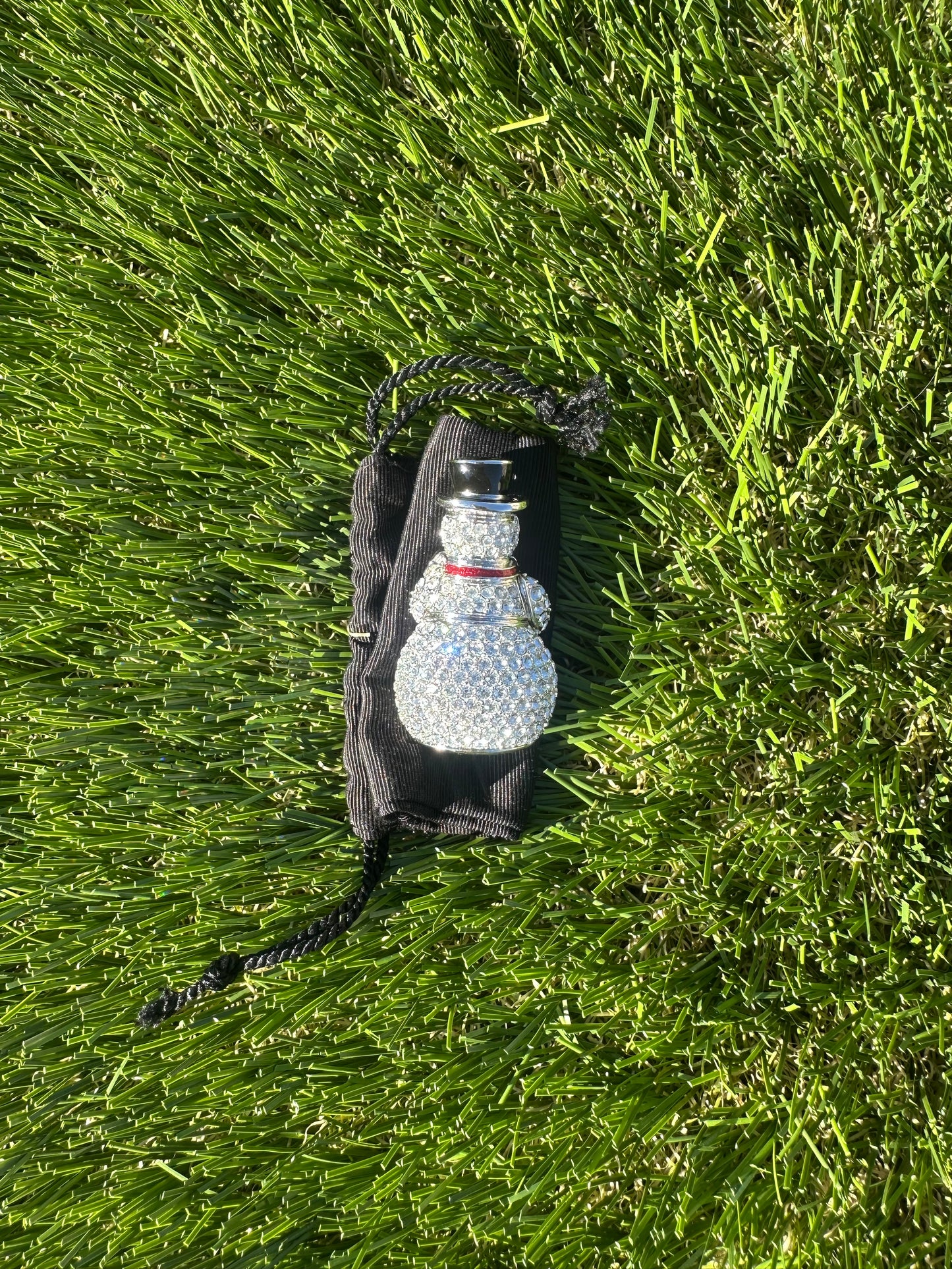 Estée Lauder Sparkling Snowman Compact Perfume Trinket