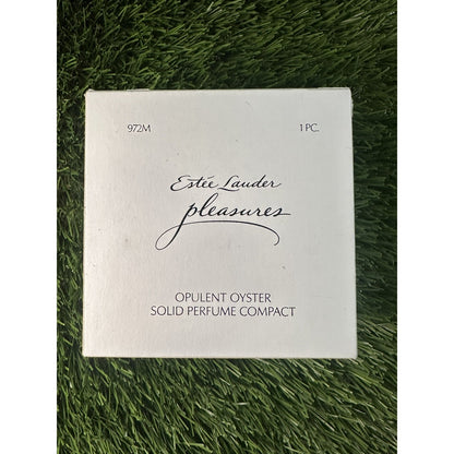 2005 Estee Lauder Limited Edition OPULENT OYSTER Solid Perfume Compact Boxes