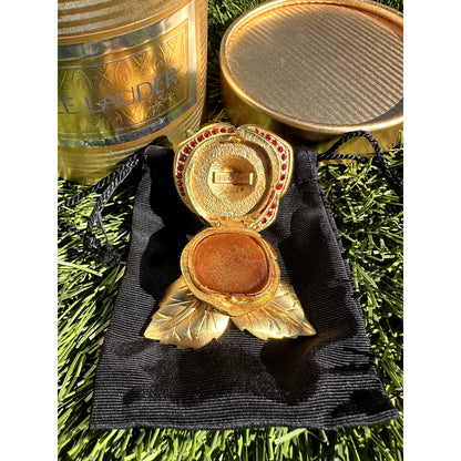 Estee Lauder 'Beautiful Red Rose' Solid Perfume Compact