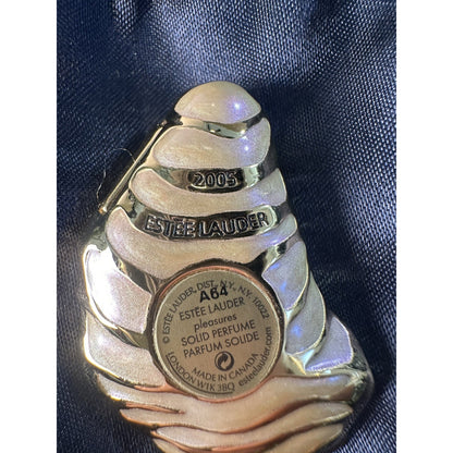 2005 Estee Lauder Limited Edition OPULENT OYSTER Solid Perfume Compact Boxes
