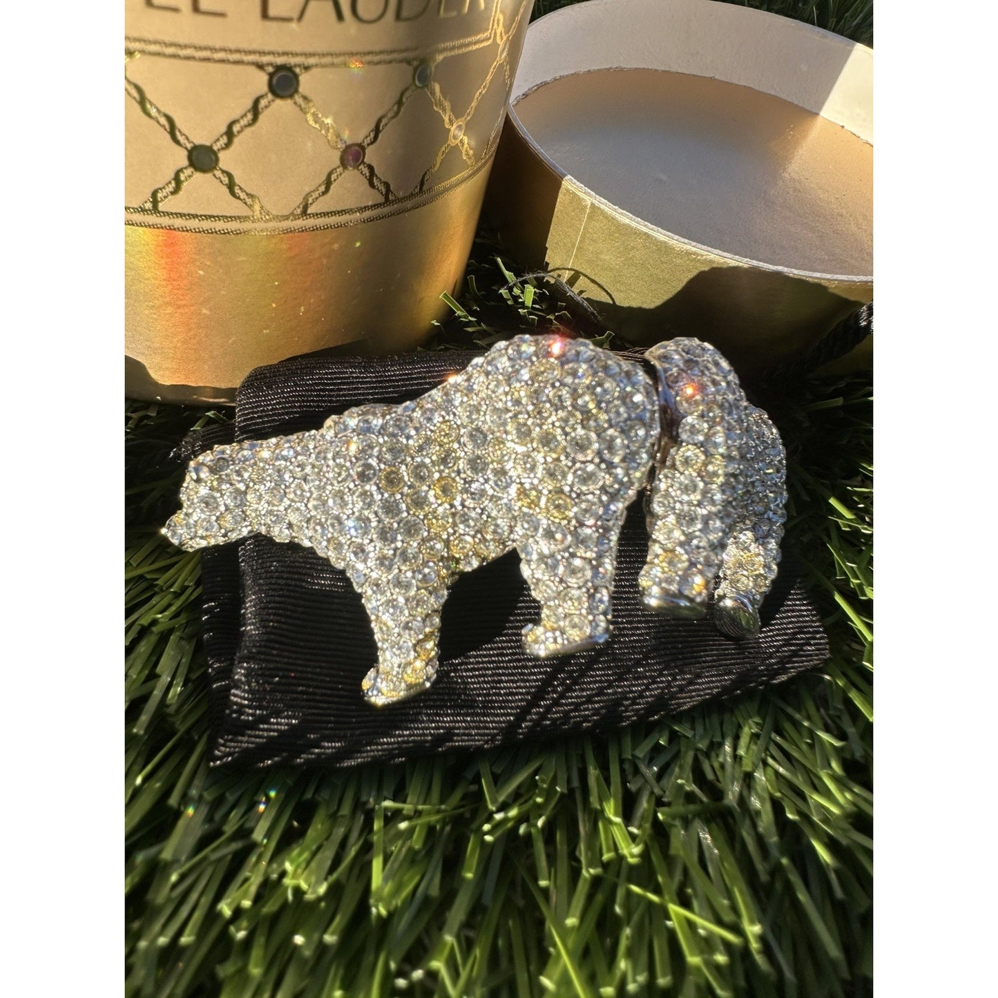 Estee Lauder 'Sparkling Polar Bear' Solid Perfume Compact