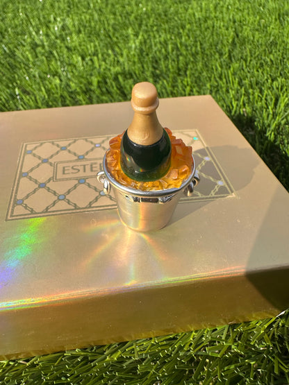Estée Lauder New Year’s 2000 Champagne Compact perfume Trinket