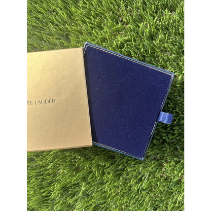 NIB Estee Lauder 2009 Jeweled Lantern Solid Perfume Compact Pure White Linen NEW