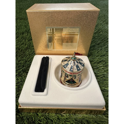 Estée Lauder Beautiful Circus Tent Solid Perfume Compact 2001 w/ Box