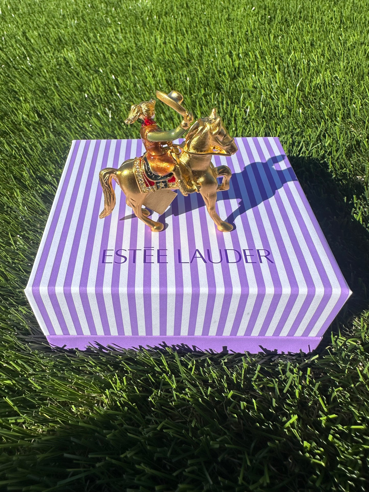Estée Lauder Rodeo Cowgirl Perfume Compact Trinket