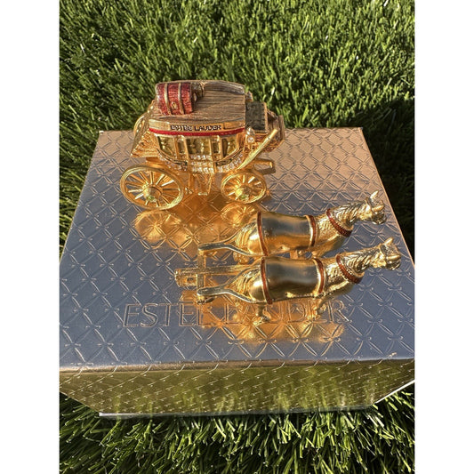 ⭐️ Estée Lauder Gilded Stagecoach Compact Perfume⭐️