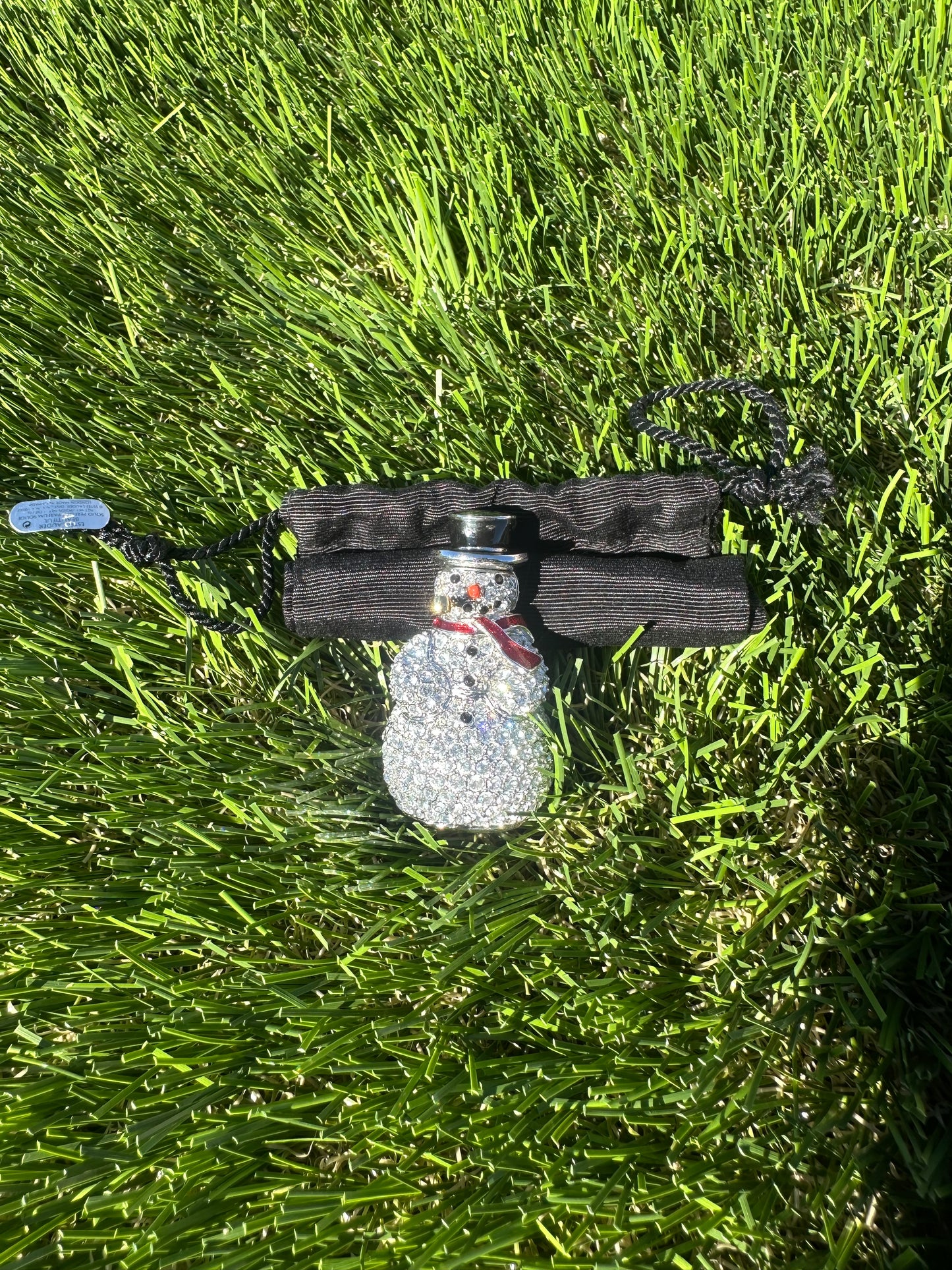 Estée Lauder Sparkling Snowman Compact Perfume Trinket