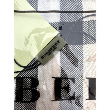 NWT Vintage Burberry London Cashmere Scarf - Unopened Deadstock - 102PQ Beetroot