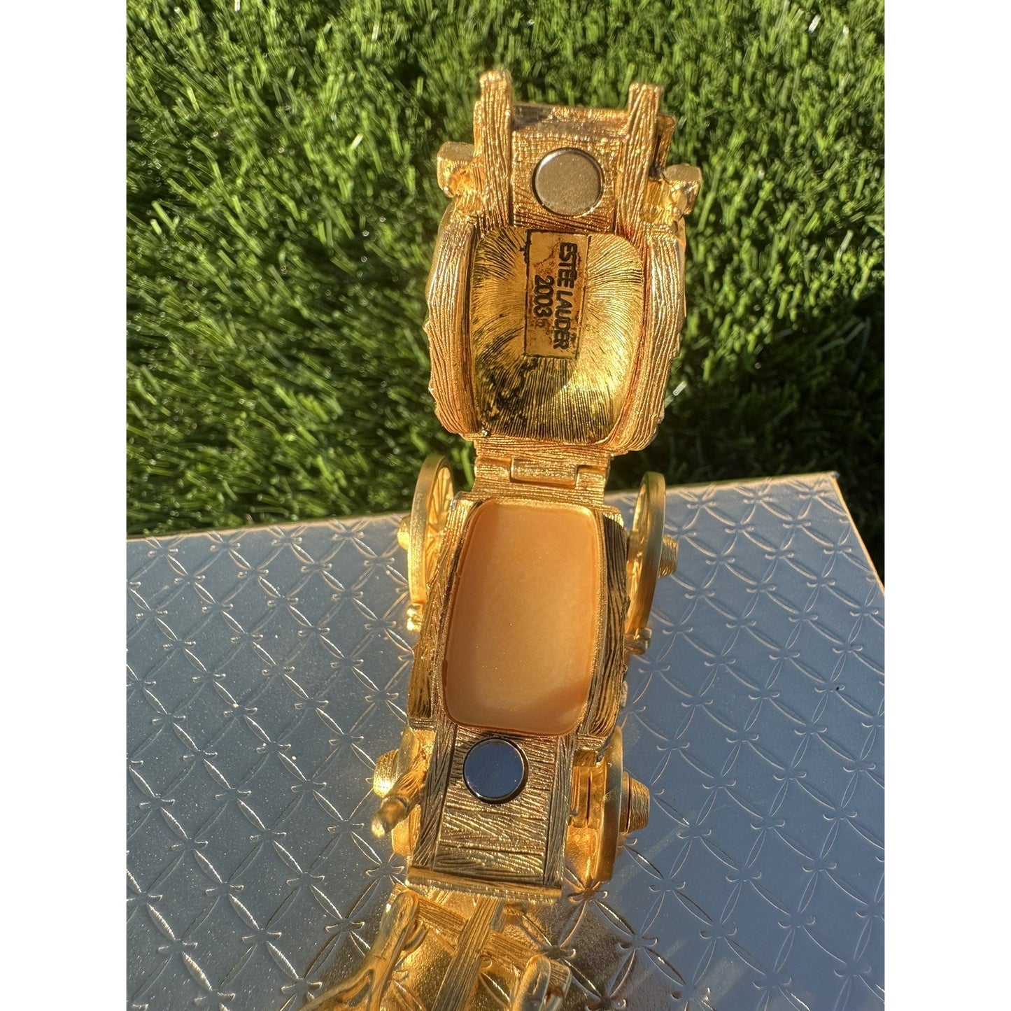 ⭐️ Estée Lauder Gilded Stagecoach Compact Perfume⭐️