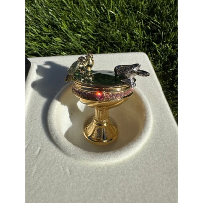 ⭐️Estee Lauder Solid Perfume Compact Bird Bath Birdbath⭐️