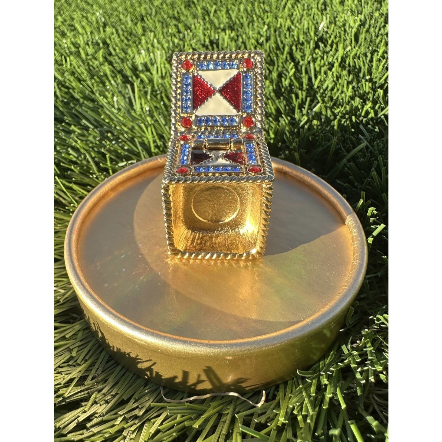 ⭐️Estee Lauder 1999 Jack in the Box Solid Perfume White Linen⭐️