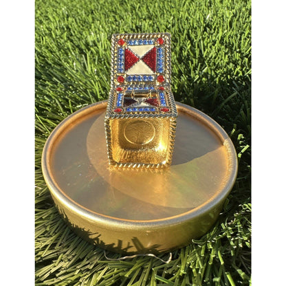 ⭐️Estee Lauder 1999 Jack in the Box Solid Perfume White Linen⭐️