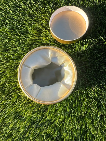 Vintage Estée Lauder Crystal Teddy Bear Perfume Compact / Trinket