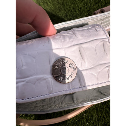 Pristine & Authentic Brahmin Medium Asher Tote – Sea Glass Tri-Texture