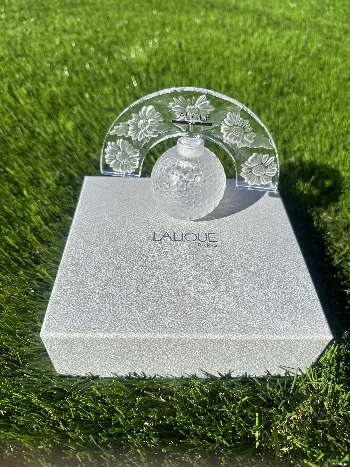 Lalique Crystal ALIQUE FOLIE Perfume Bottle