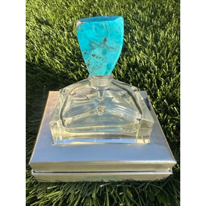* PURE TURQUOISE by RALPH LAUREN * PURE PARFUM 1 oz~30 ml CRYSTAL bottle RARE