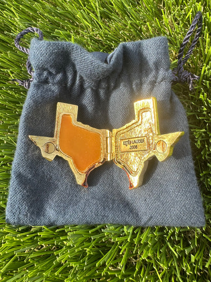 Estée Lauder Lone Star State Solid Perfume Compact Trinket
