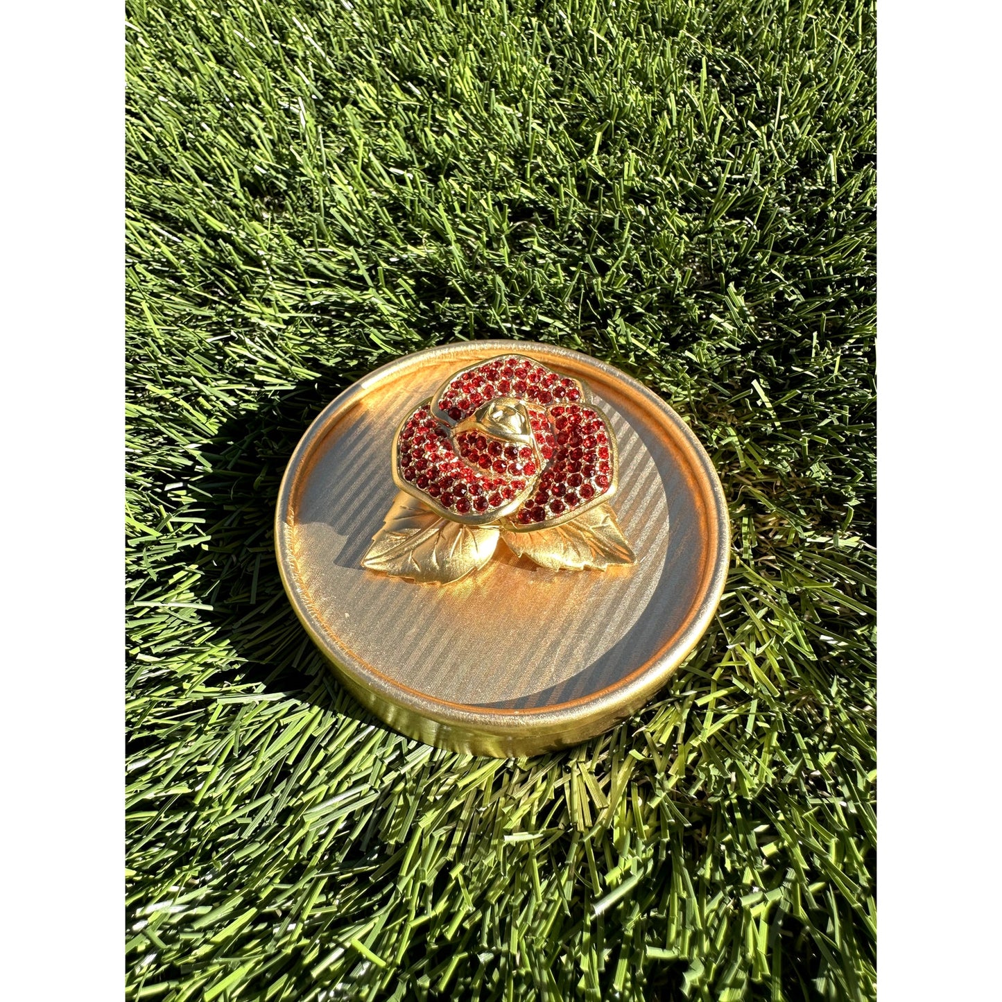 Estee Lauder 'Beautiful Red Rose' Solid Perfume Compact