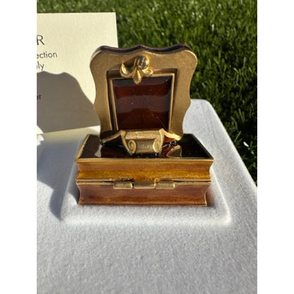 ESTEE LAUDER PERFUME COMPACT RARE 2002 ROMANTIC EDITION MIBB ~ BEAUTIFUL