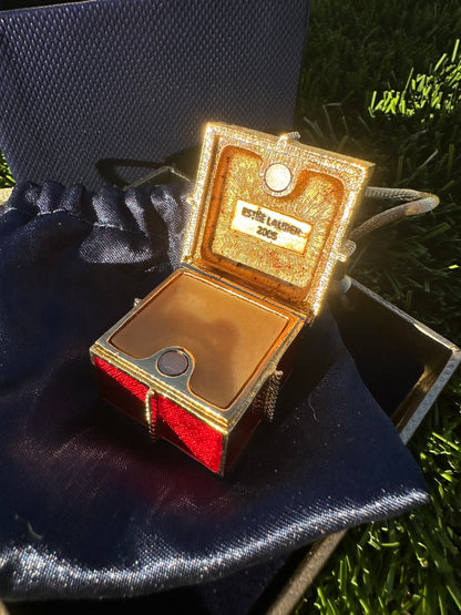 Rate Estée Lauder Holiday Gift Box Perfume Compact Trinket