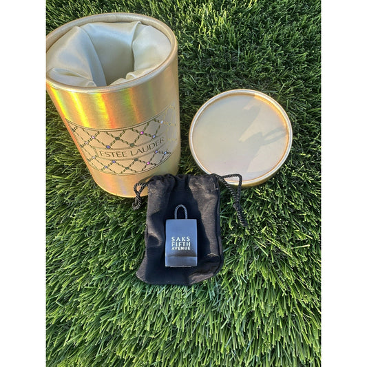 ⭐️Estee Lauder Saks Fifth Avenue Shopping Bag Perfume Solid⭐️