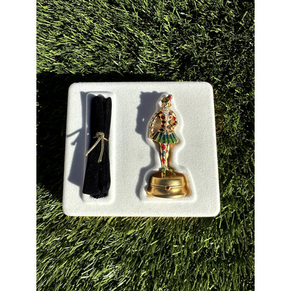 ⭐️ Estée Lauder Sparkly "Golden Pirouette" Solid Perfume Compact⭐️