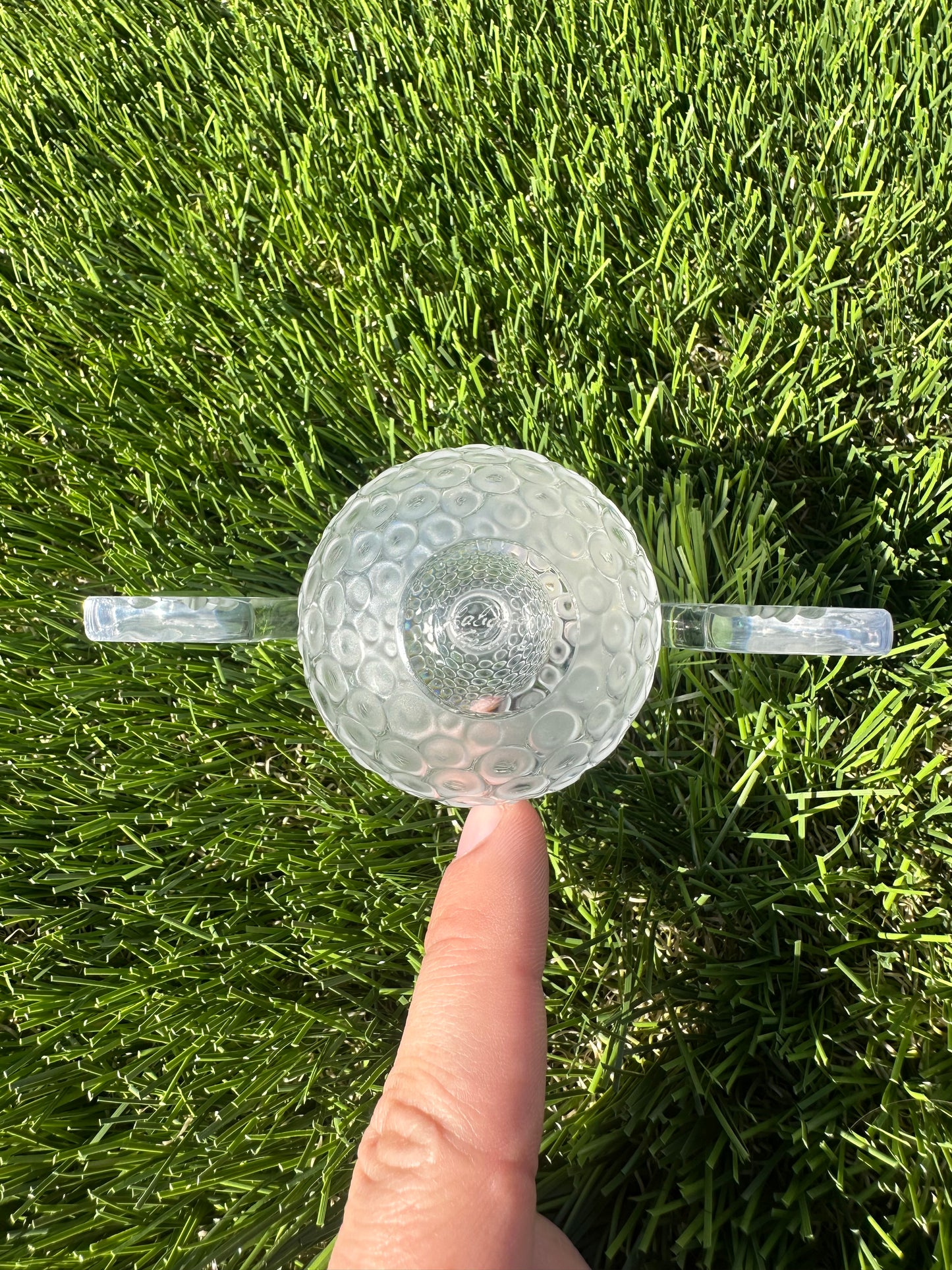 Lalique Crystal ALIQUE FOLIE Perfume Bottle