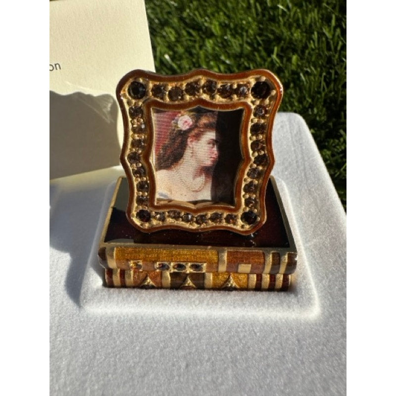 ESTEE LAUDER PERFUME COMPACT RARE 2002 ROMANTIC EDITION MIBB ~ BEAUTIFUL