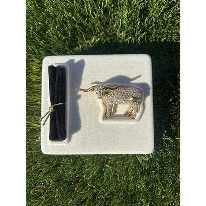⭐️Estee Lauder 2000 Solid perfume compact MIB DAZZLING GOLD SHIMMERING STEER⭐️