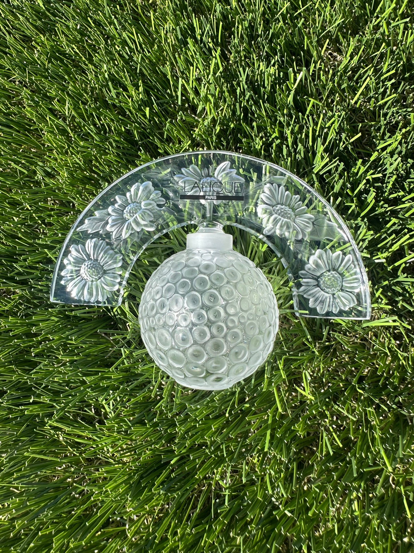 Lalique Crystal ALIQUE FOLIE Perfume Bottle