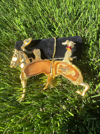Estée Lauder Rodeo Cowgirl Perfume Compact Trinket