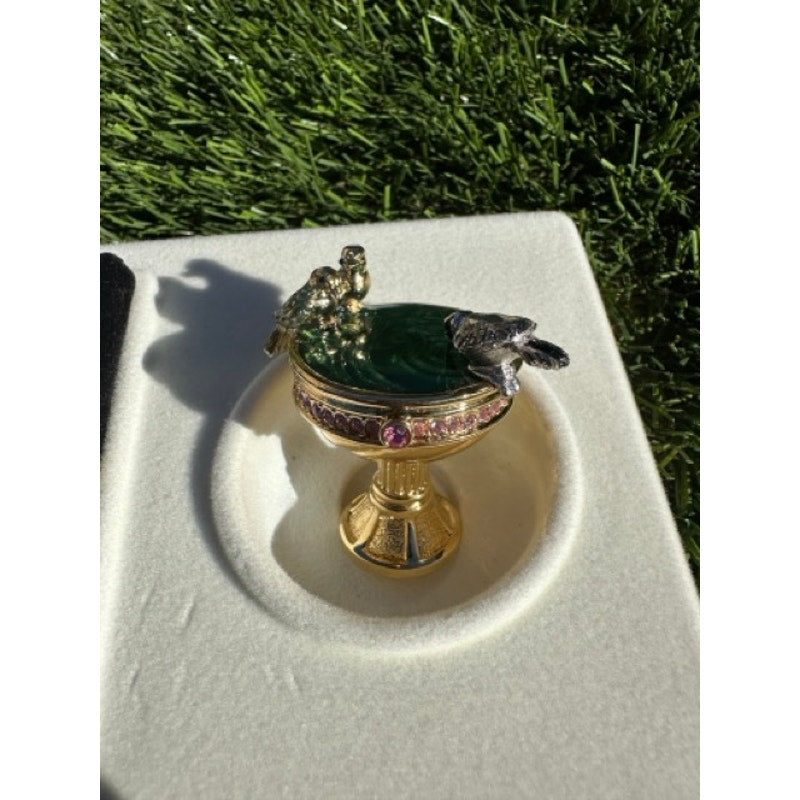 ⭐️Estee Lauder Solid Perfume Compact Bird Bath Birdbath⭐️