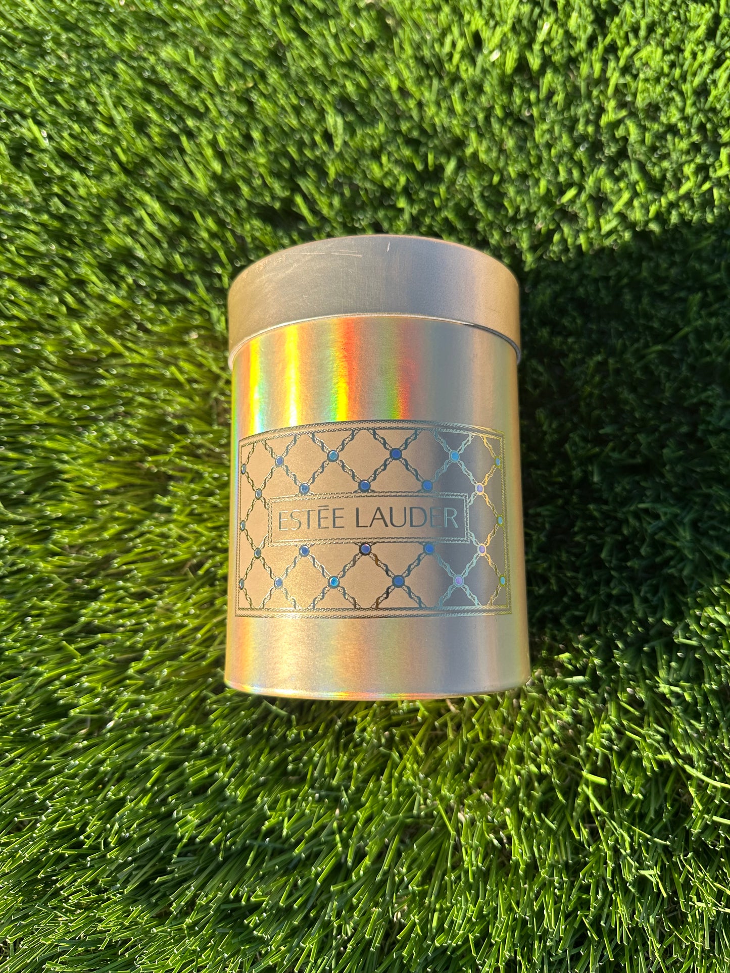 RARE Estée Lauder Jack in the Box Perfume Compact Trinket