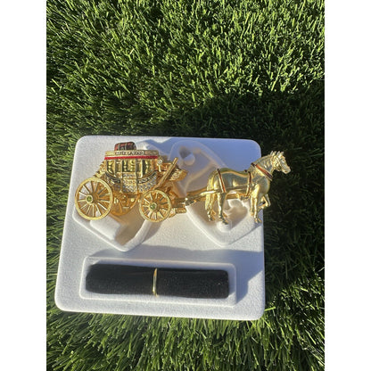 ⭐️ Estée Lauder Gilded Stagecoach Compact Perfume⭐️
