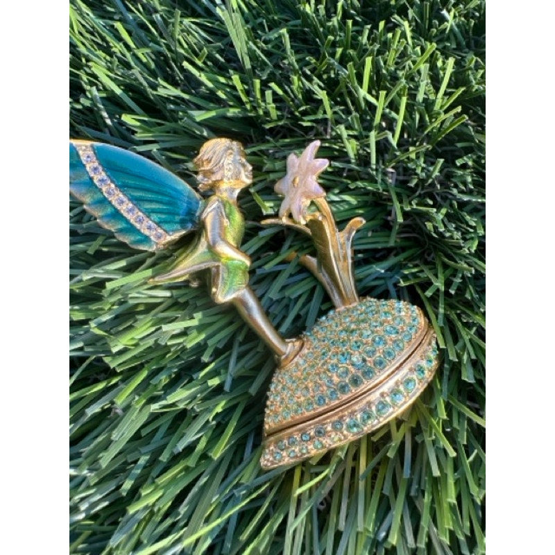 2001 Estee Lauder "FAIRY" PLEASURES Solid Perfume Compact