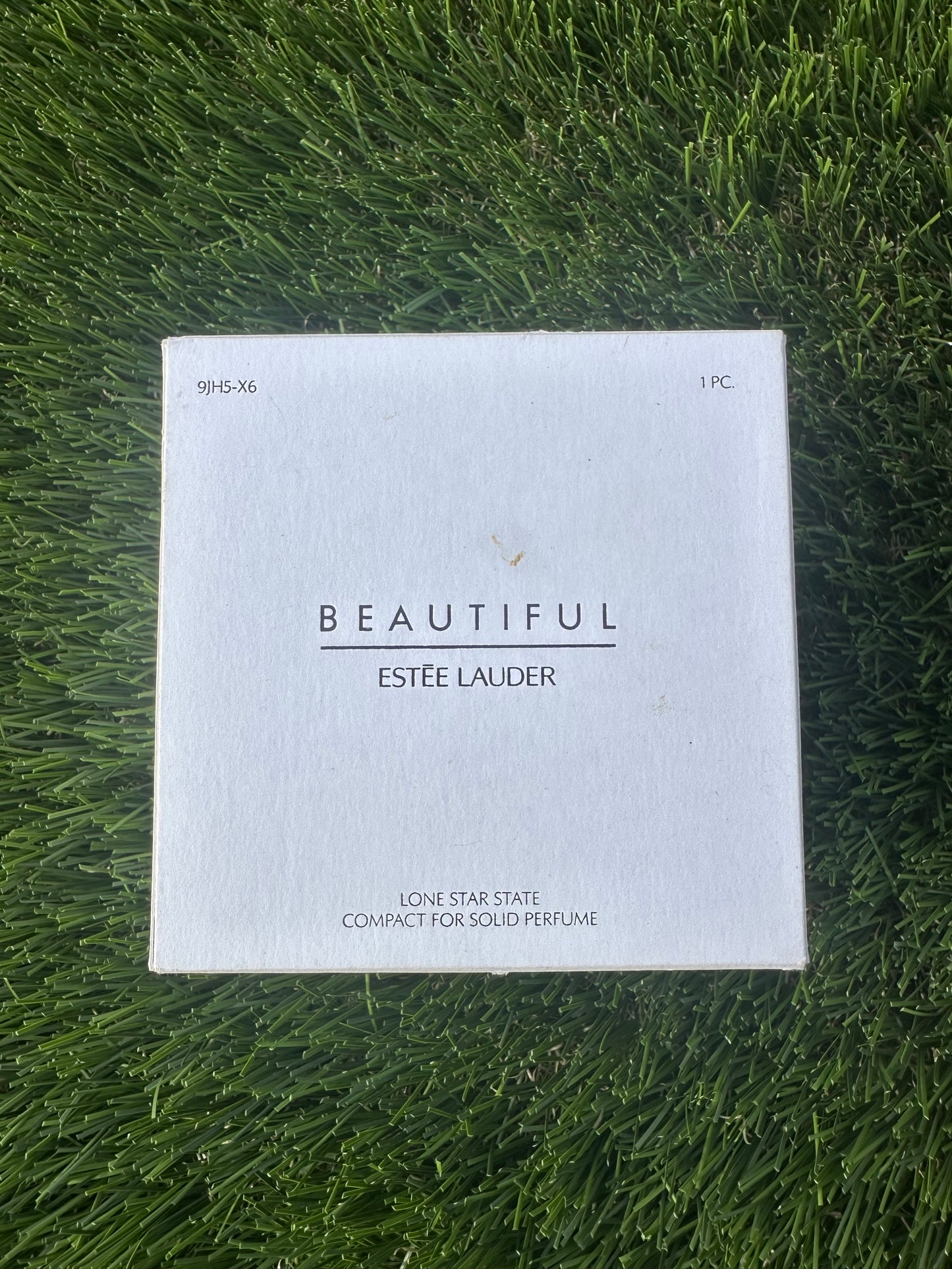 Estée Lauder Lone Star State Solid Perfume Compact Trinket