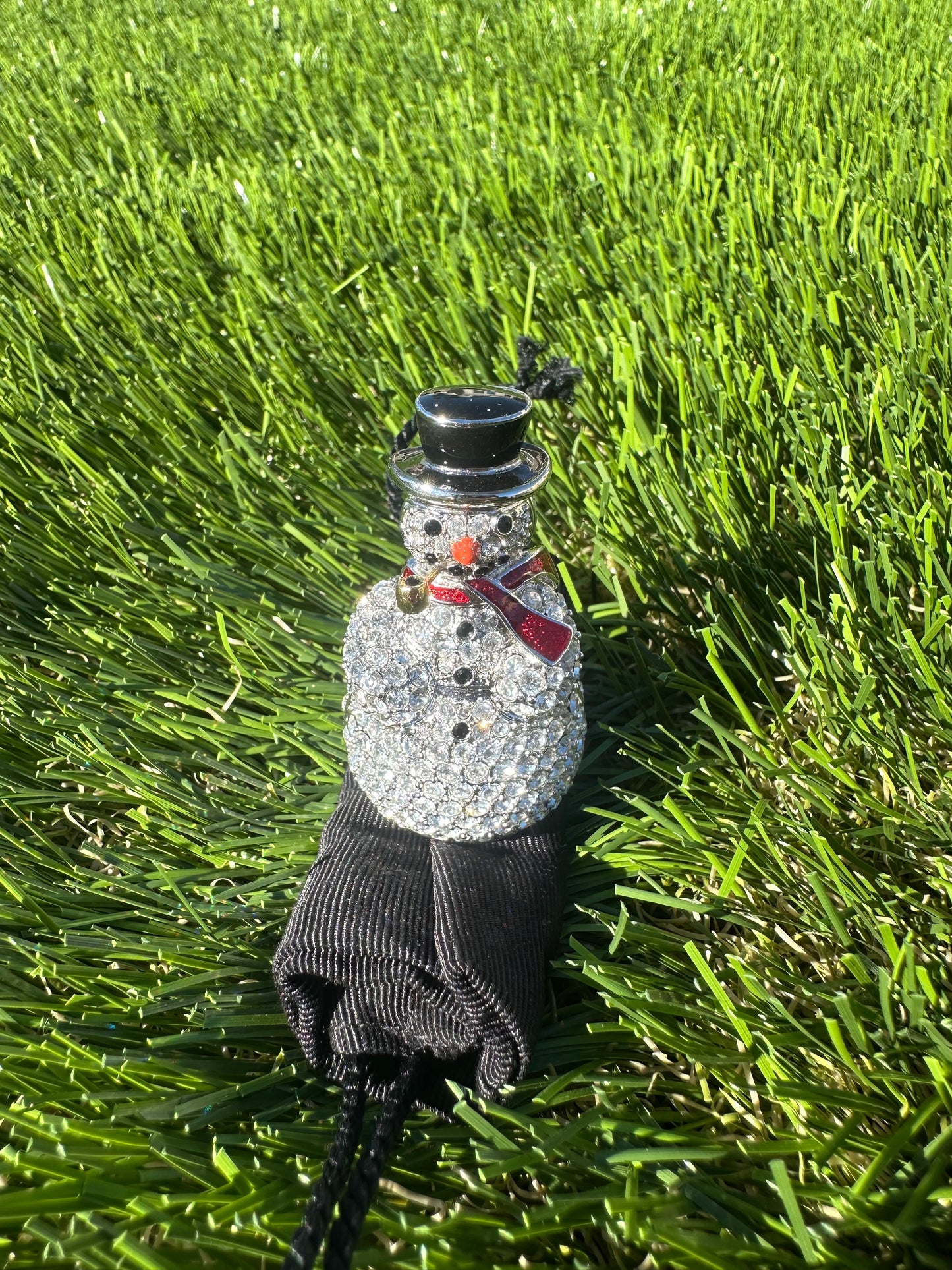 Estée Lauder Sparkling Snowman Compact Perfume Trinket