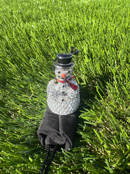 Estée Lauder Sparkling Snowman Compact Perfume Trinket