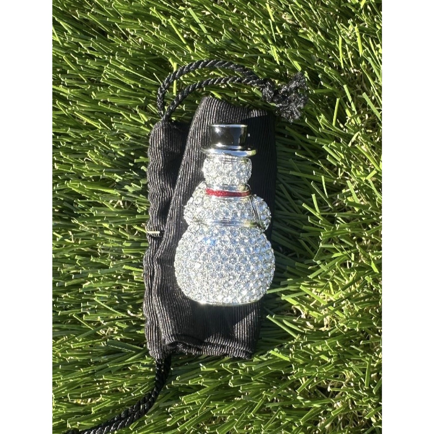 ⭐️Estee Lauder 'Beautiful Sparkling Snowman' Solid Perfume Compact⭐️