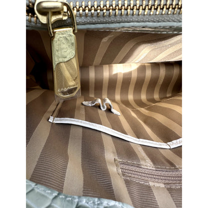 Pristine & Authentic Brahmin Medium Asher Tote – Sea Glass Tri-Texture