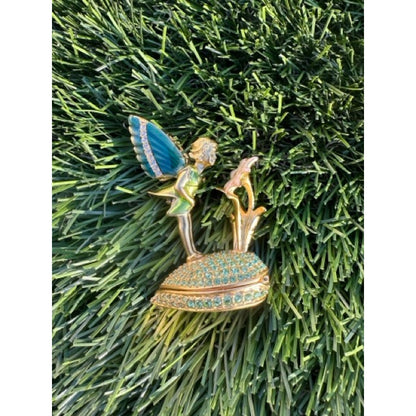 2001 Estee Lauder "FAIRY" PLEASURES Solid Perfume Compact