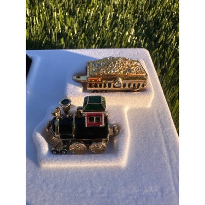 Estée Lauder Beautiful "LOCOMOTIVE COMPACT" Compact solid Perfume BNIB