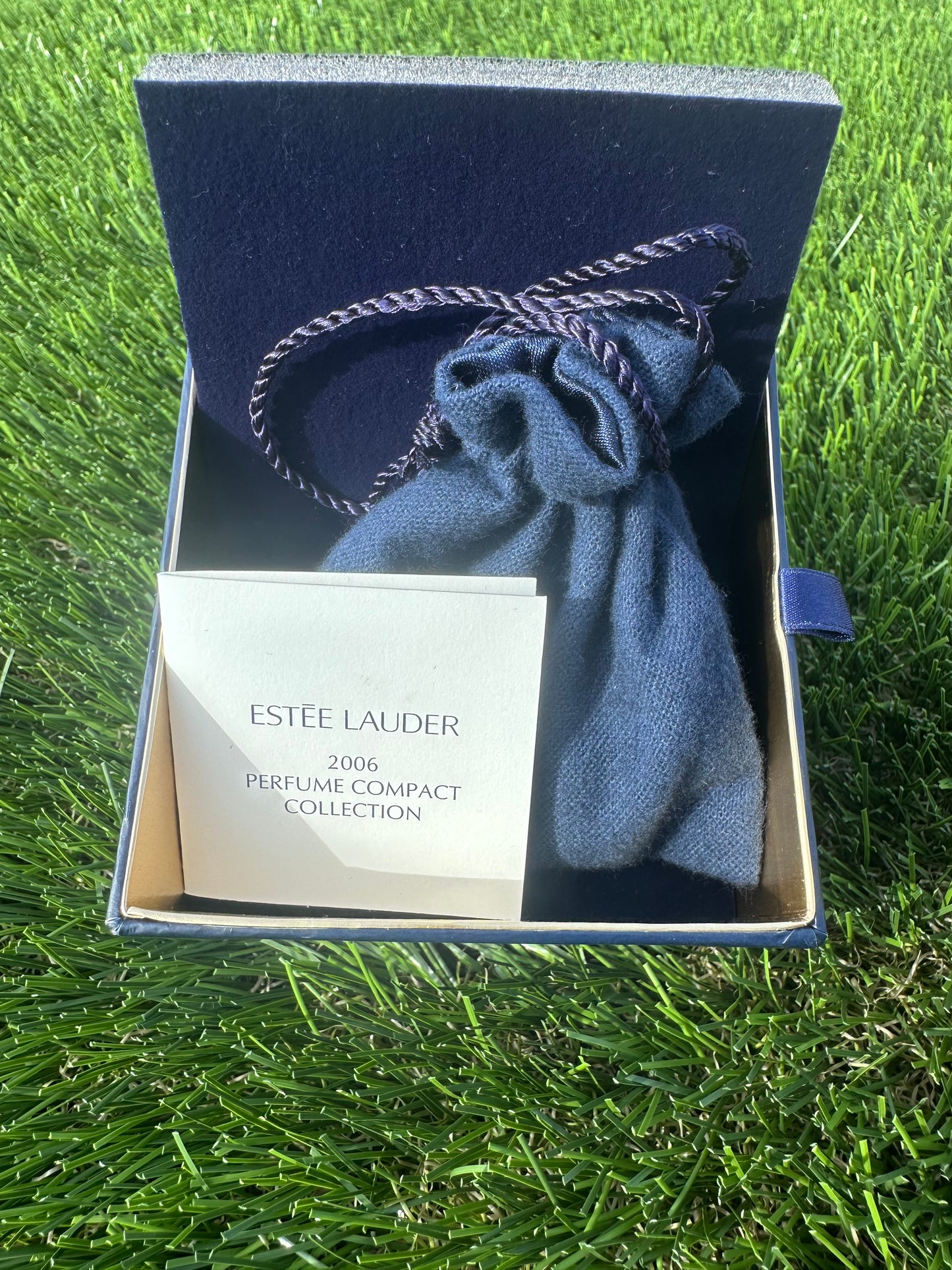Estée Lauder Lone Star State Solid Perfume Compact Trinket