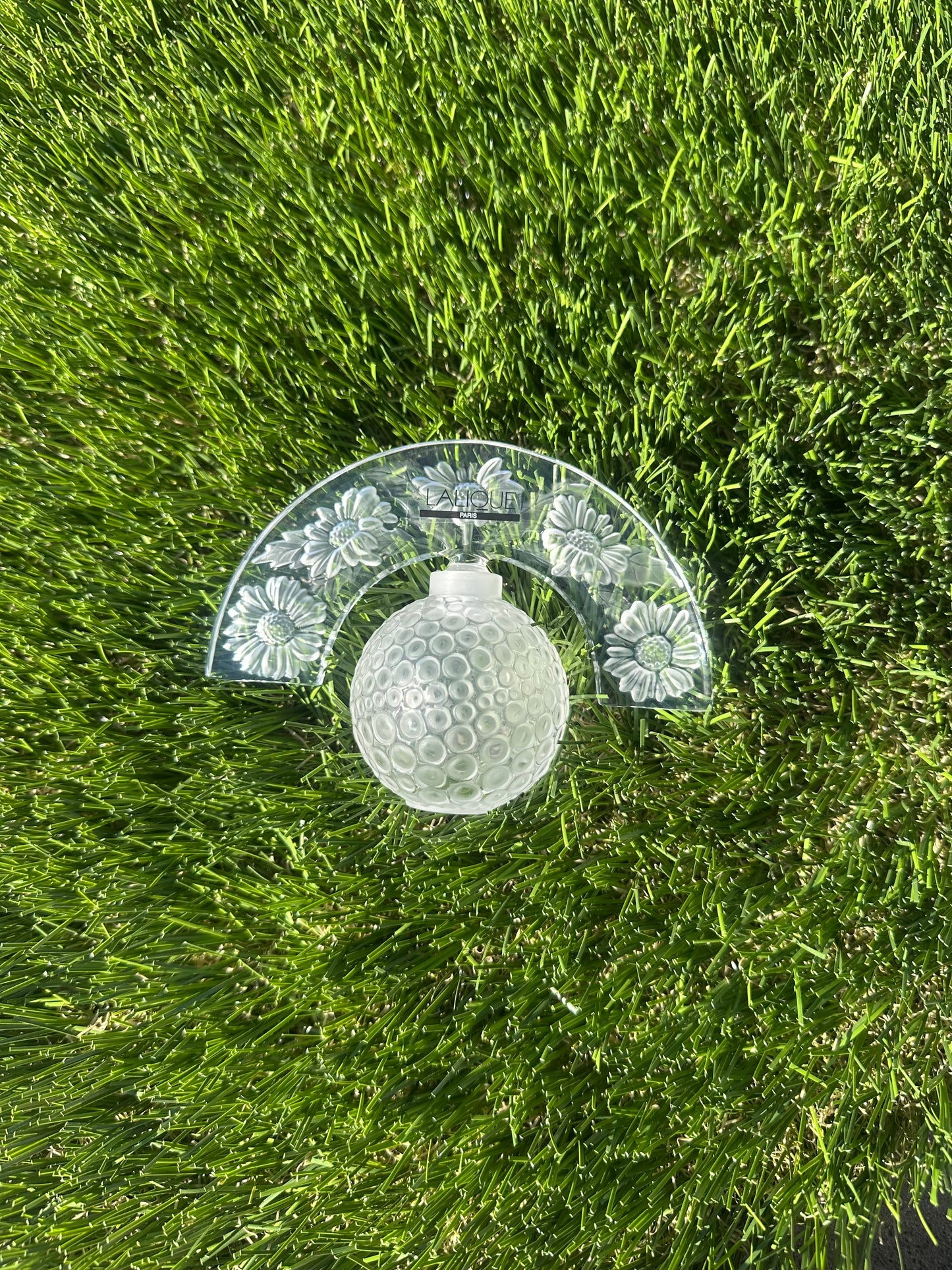 Lalique Crystal ALIQUE FOLIE Perfume Bottle