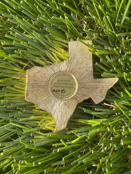 Estée Lauder Lone Star State Solid Perfume Compact Trinket