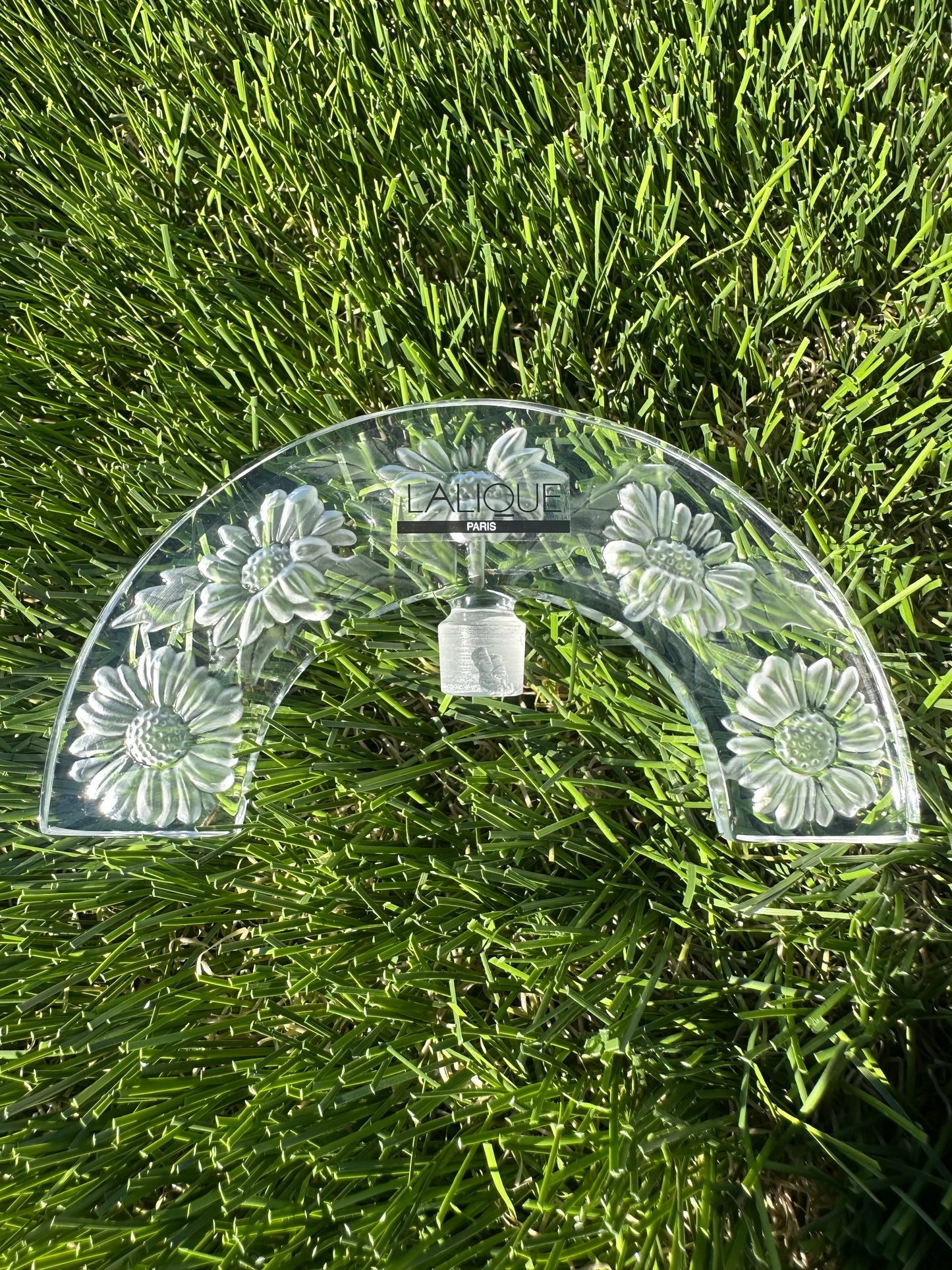 Lalique Crystal ALIQUE FOLIE Perfume Bottle