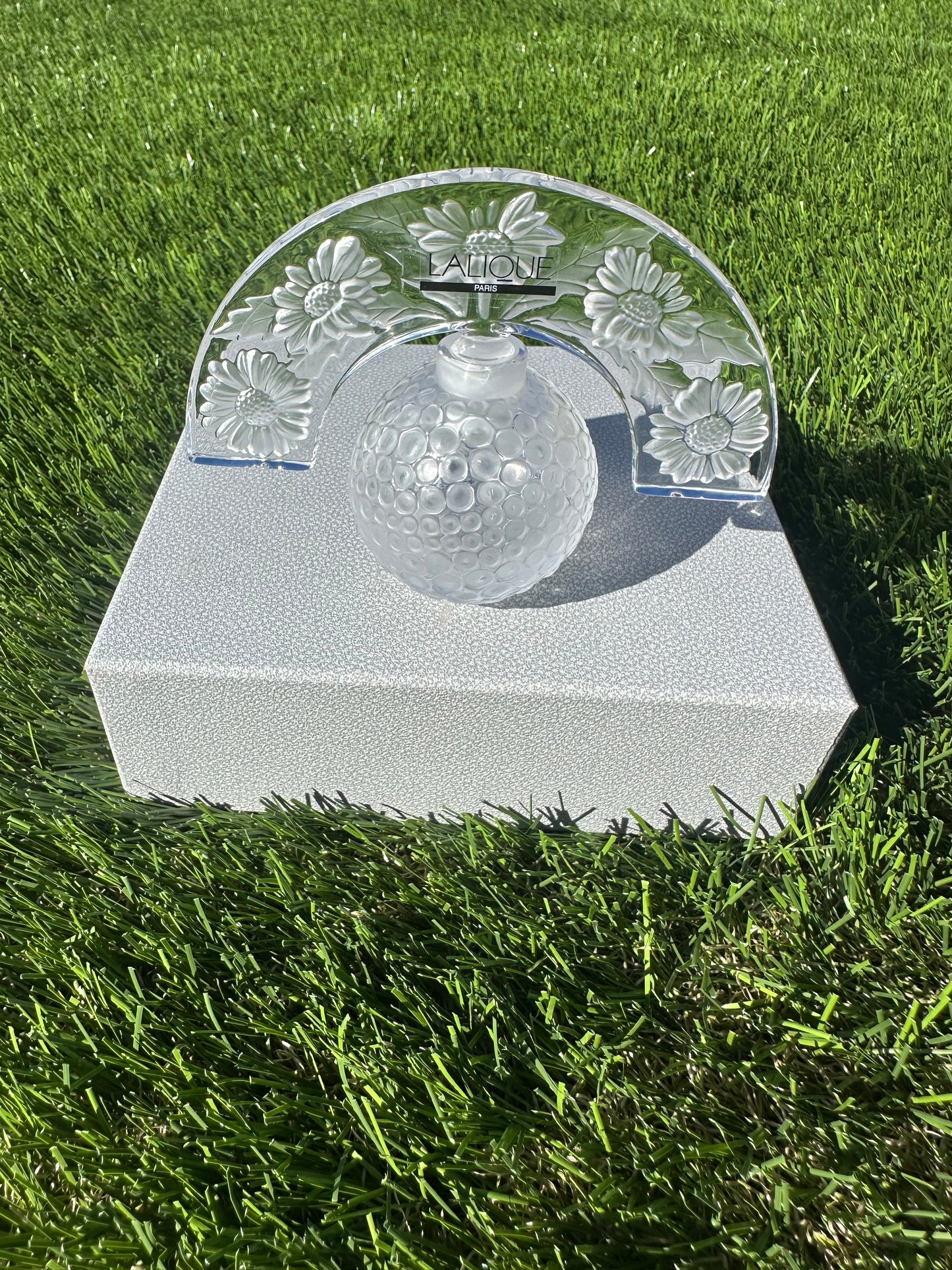 Lalique Crystal ALIQUE FOLIE Perfume Bottle