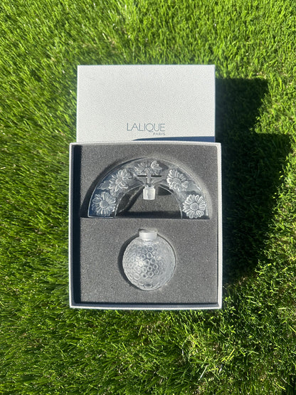 Lalique Crystal ALIQUE FOLIE Perfume Bottle